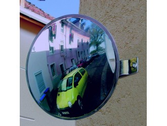 Miroir de sécurité sortie de parking